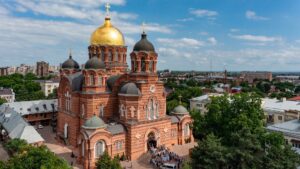 Свято Екатерининский кафедральный Собор общий вид
